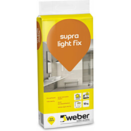 Kevytlaasti Weber Supra Light Fix 15 kg