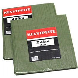 Kevytpeite Meltex vihreä 4x6 m (24 m²) 65 g/m² 