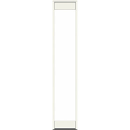 Kiinteä sivuikkuna Swedoor Eco palo-oveen SL1 kirkas lasi mittatilaus