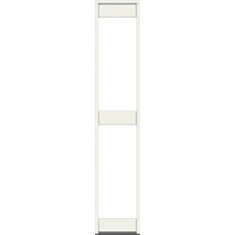 Kiinteä sivuikkuna Swedoor Eco palo-oveen SL2 kirkas lasi mittatilaus