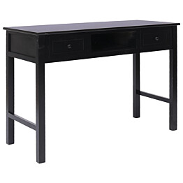 Kirjoituspöytä 110x45x76 cm puinen harmaa
