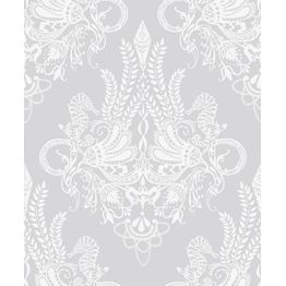 Kuitutapetti Vallila Syvämeri 5335-2, 0.53x11.2 m, vaaleanharmaa