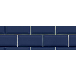 Kuvatapetti Rebel Walls Bistro Tiles Royal Blue, non-woven, mittatilaus