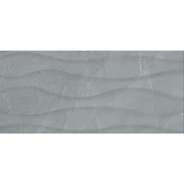 Kuviolaatta Pukkila Glam Amani Grey kiiltävä sileä 547x247 mm