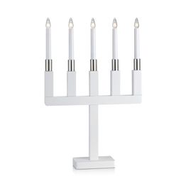 Kynttelikkö Markslöjd Sundstorp, 5-osainen, valkoinen