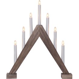 Kynttelikkö Star Trading Trill 7-osainen 47 cm tammi