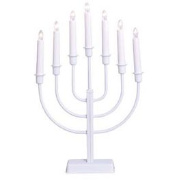 Kynttelikkö Star Trading Kristina 7-osainen 47 cm valkoinen