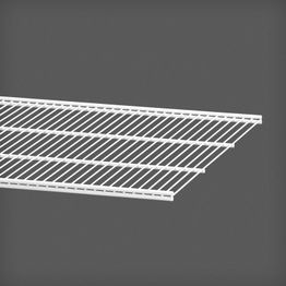 Lankahylly 50 Elfa Classic 1212x494x14 mm valkoinen