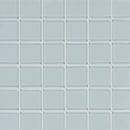 Lasimosaiikki Qualitystone Crystal Super White verkolla 48 x 48 mm