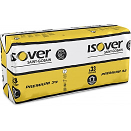 Lasivilla ISOVER Premium 33 100x560x870mm 3.9m²/pkt