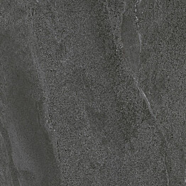Lattialaatta Pukkila Landstone Anthracite himmeä sileä 598x598 mm