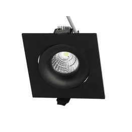 LED-alasvalo FTLight QSPOT 5W IP44 4000K himmennettävä musta