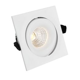LED-alasvalo FTLight QSPOT 5W IP44 4000K himmennettävä valkoinen