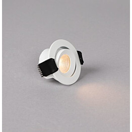 LED-alasvalo Hide-a-lite Optic XS Tilt 2700K valkoinen