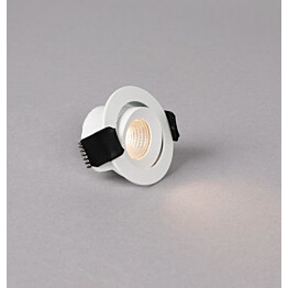 LED-alasvalo Hide-a-lite Optic XS Tilt 3000K valkoinen