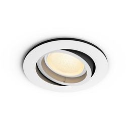 LED-alasvalo Philips Hue Centura bluetooth 5.7W IP20 GU10 Ø90x100 mm valkoinen