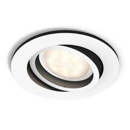 LED-alasvalo Philips Hue Milliskin Ø 90x100 mm valkoinen