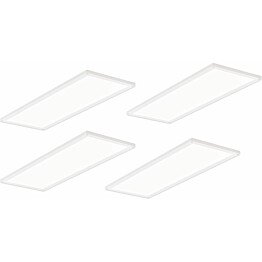 LED-kalustevalaisinsetti Limente LED-Flat 22 4x7.6 W valkoinen