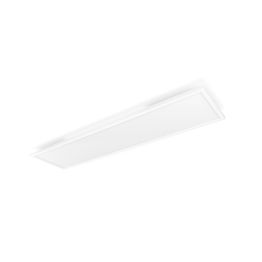 LED-kattovalaisin Philips Hue Aurelle 55W IP20 300x1200 mm metalli/synteettinen valkoinen
