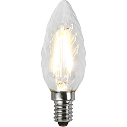 LED-kierrekynttilälamppu Star Trading Illumination LED 351-02 Ø 35x98mm E14 kirkas 2W 2700K 250lm