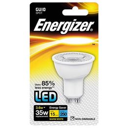 LED-kohdelamppu Energizer GU10 3,6 W kirkas