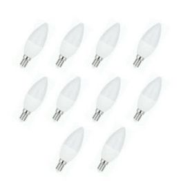 LED-kynttilälamppu E14, 5W, 300lm, 3000K, 10 kpl/pkt