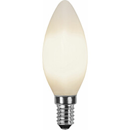 LED-kynttilälamppu Star Trading Illumination LED 375-01, Ø35x98mm, E14, opaali, 2W, 2700K, 150lm