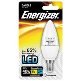 LED-lamppu Energizer Candle E14 6,2 W kirkas himmennettävä