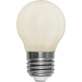 LED-lamppu Star Trading Illumination LED 375-23, Ø45x75mm, E27, opaali, 4.7W, 2700K, 450lm