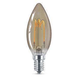 LED-lamppu Philips Spiral 2,3W (14W) B35 E14 Gold