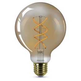 LED-lamppu Philips Spiral 5W (25W) G93 E27 Gold