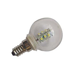 LED-lamppu Sunwind E14 15SMD 1W 12V Ø45mm 115-125lm 3000K