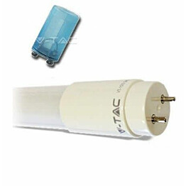 LED-loisteputki V-TAC Vt-1585Smd 22W IP20 Ø 28x1500mm valkoinen