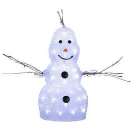 LED-lumiukko Star Trading Crystalo 21x38 cm ulkokäyttöön