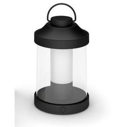 LED-lyhtyvalaisin Philips myGarden Abelia Ø 150x233 mm musta