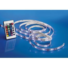LED-nauha Airam LED Strip RGB 2 10x3000 mm 420 lm/m + virtalähde + himmennin
