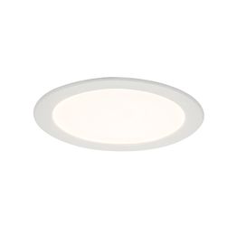 LED-paneeli Airam Flat P II 9W/840 Ø120 mm himmennettävä IP44 valkoinen/opaali