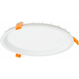 LED-paneeli Ensto Velox Deco ALDD240PU, IP44, 14W/830/840, Ø240mm, valkoinen