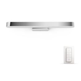 LED-peilivalaisin Philips Hue Adore himmentimellä 40W IP44 64x138x595 mm metalli/synteettinen kromi