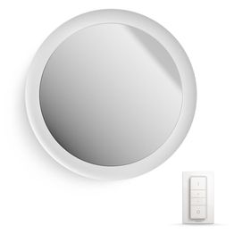 LED-peilivalaisin Philips Hue Adore himmentimellä 40W IP44 Ø560x51 mm metalli valkoinen