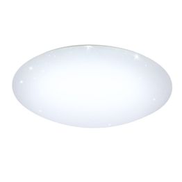 LED-plafondi Eglo Crosslink Totari tähtiefektillä 34W Ø600 mm IP20 valkoinen