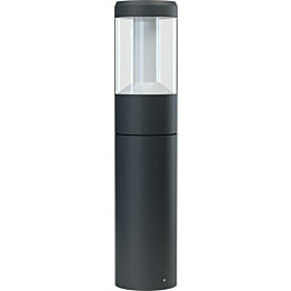 LED-pollarivalaisin Ledvance Endura Style Lantern Modern 500mm 12W, tummanharmaa