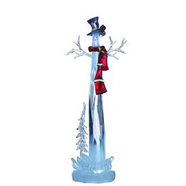 LED-pöytäkoriste Markslöjd Dumle 13x8x34 cm akryyli valkoinen