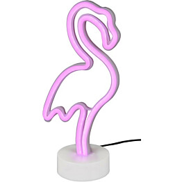 LED-pöytävalaisin Trio Flamingo, valkoinen