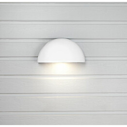 LED-seinävalaisin Hide-a-lite Arc Pistorasia valkoinen