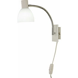 LED-seinävalaisin Aneta Lighting Deka 4 W 360 lm valkoinen/kromi