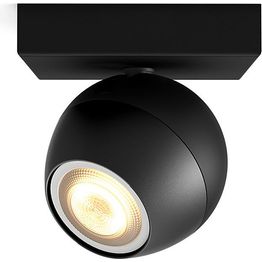 LED-spottivalaisin Philips Hue Buckram 5.5W musta kaukosäädin