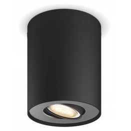 LED-spottivalaisin Philips Pillar Hue 1x5.5W musta ilman himmennintä