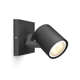 LED-spottivalaisin Philips Runner Hue 1x5.5W musta