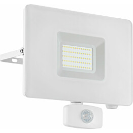LED-ulkoseinävalaisin/-valonheitin Eglo Faedo 200x205 mm liiketunnistimella valkoinen